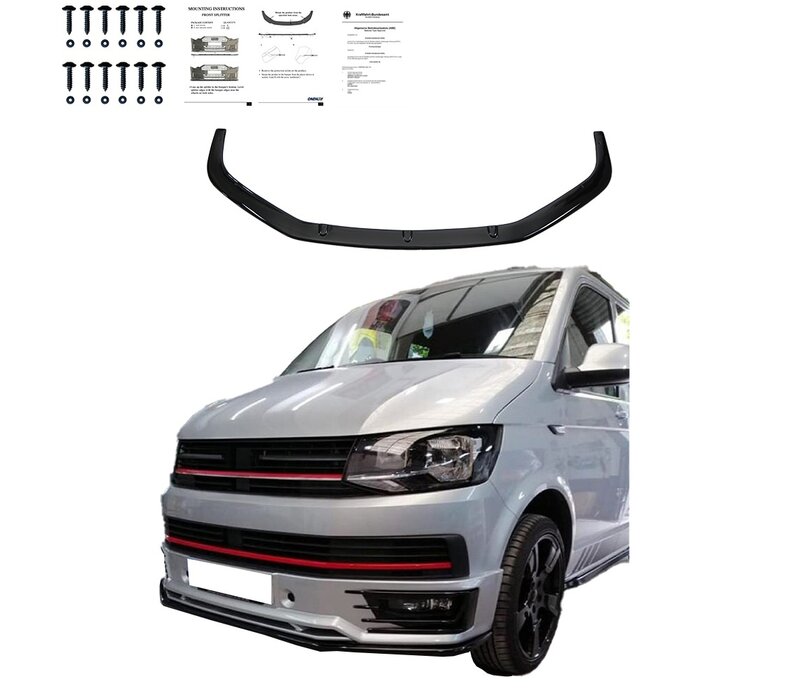 Front Splitter for Volkswagen Transporter T6 Sportline