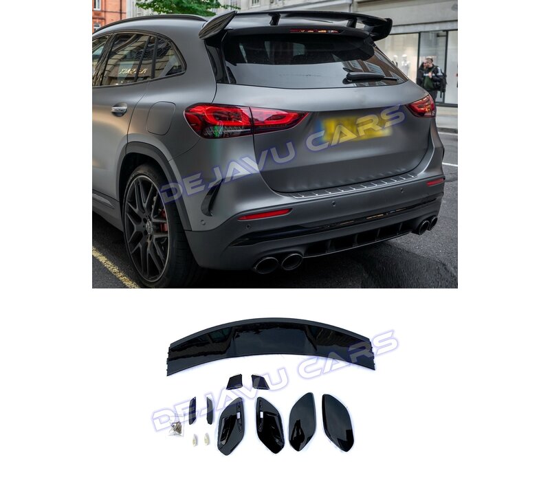 GLA45 AMG Look Dakspoiler voor Mercedes Benz GLA Klasse H247 - (B-WARE)