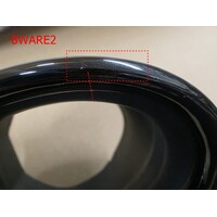 SQ8 Look Diffuser + Exhaust tail pipes for Audi Q8 SUV S line - (B-WARE)
