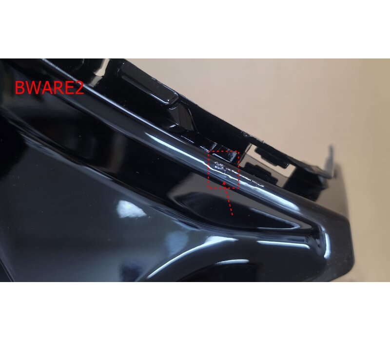 SQ8 Look Diffuser + Exhaust tail pipes for Audi Q8 SUV S line -  (B-WARE)