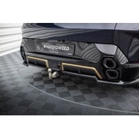 Central Rear Splitter (with vertical bars) voor BMW XM G09 - (B-WARE)