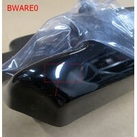 Central Rear Splitter (with vertical bars) voor BMW XM G09 - (B-WARE)