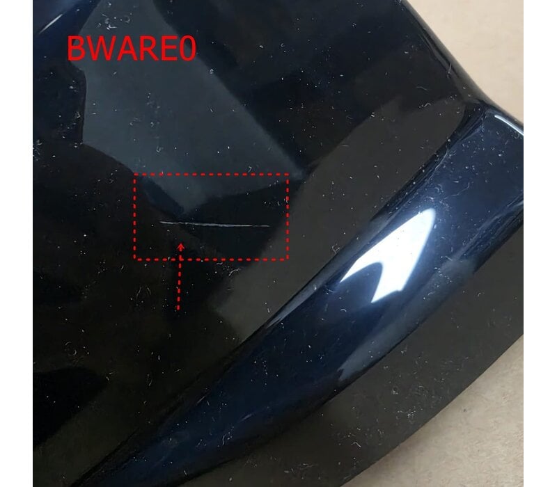 Central Rear Splitter (with vertical bars) voor BMW XM G09 - (B-WARE)