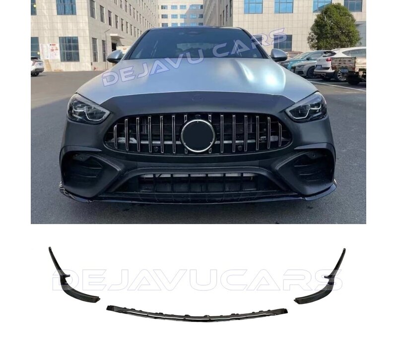 Aggressive Front splitter voor Mercedes Benz C Klasse W206