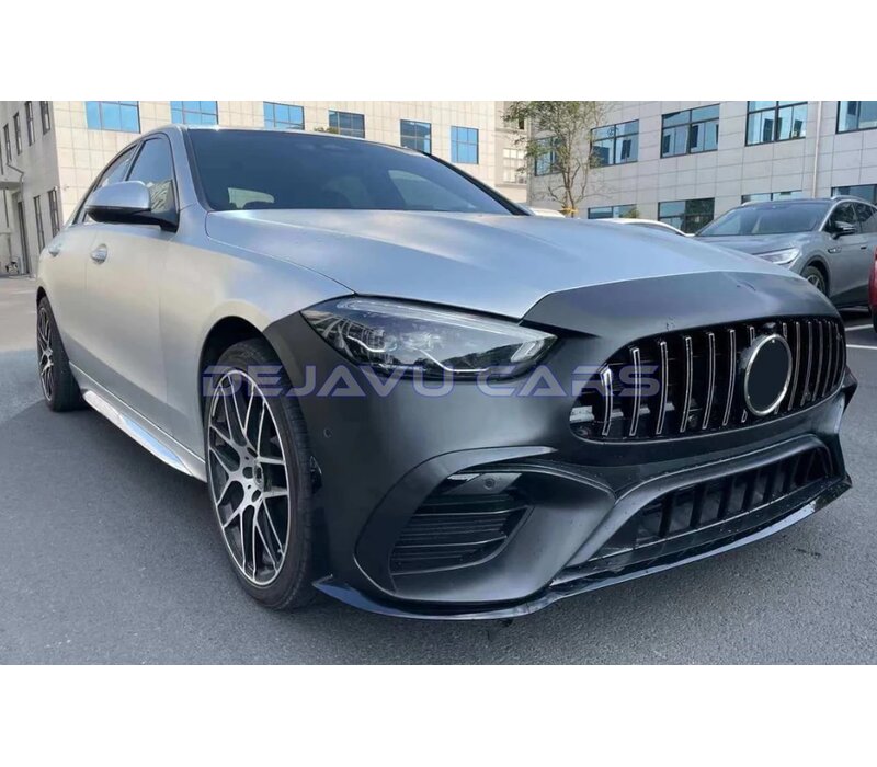 Aggressive Front splitter voor Mercedes Benz C Klasse W206