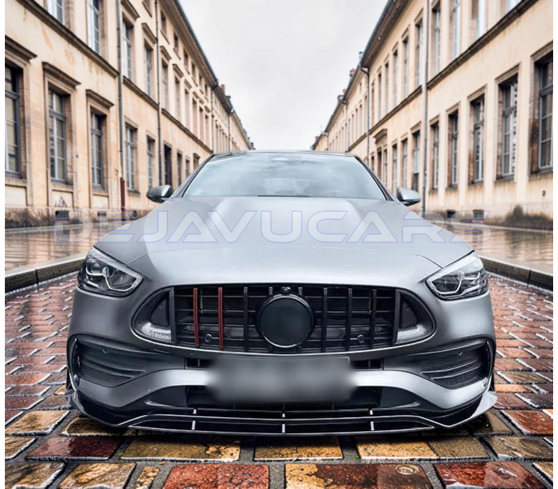 Front splitter voor Mercedes Benz C Klasse W206 AMG Line