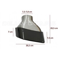 Sport Exhaust tips Black for BMW 5 Series G30 / G31