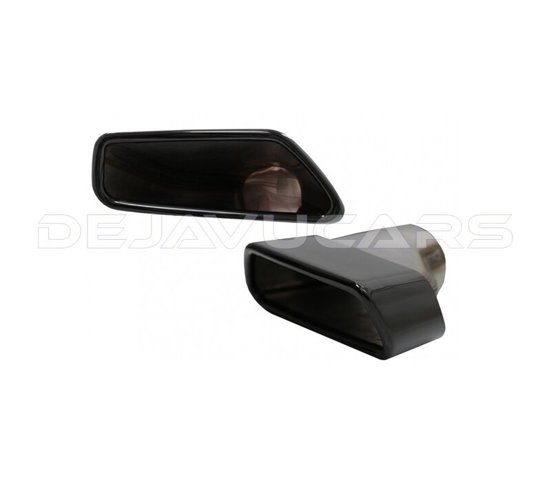 Sport Exhaust tips Black for BMW 5 Series G30 / G31