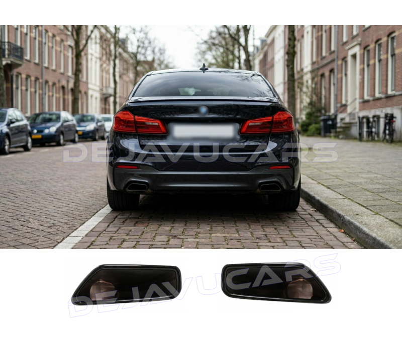 Sport Exhaust tips Black for BMW 5 Series G30 / G31