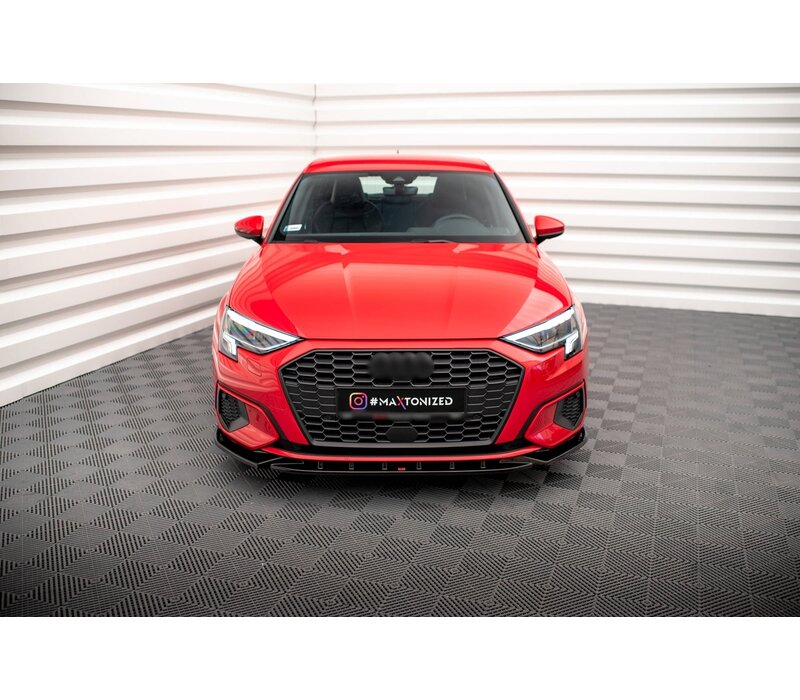 Front splitter V.1 voor Audi A3 8Y Sportback