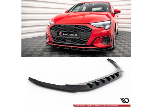 Maxton Design Front splitter V.1 voor Audi A3 8Y Sportback