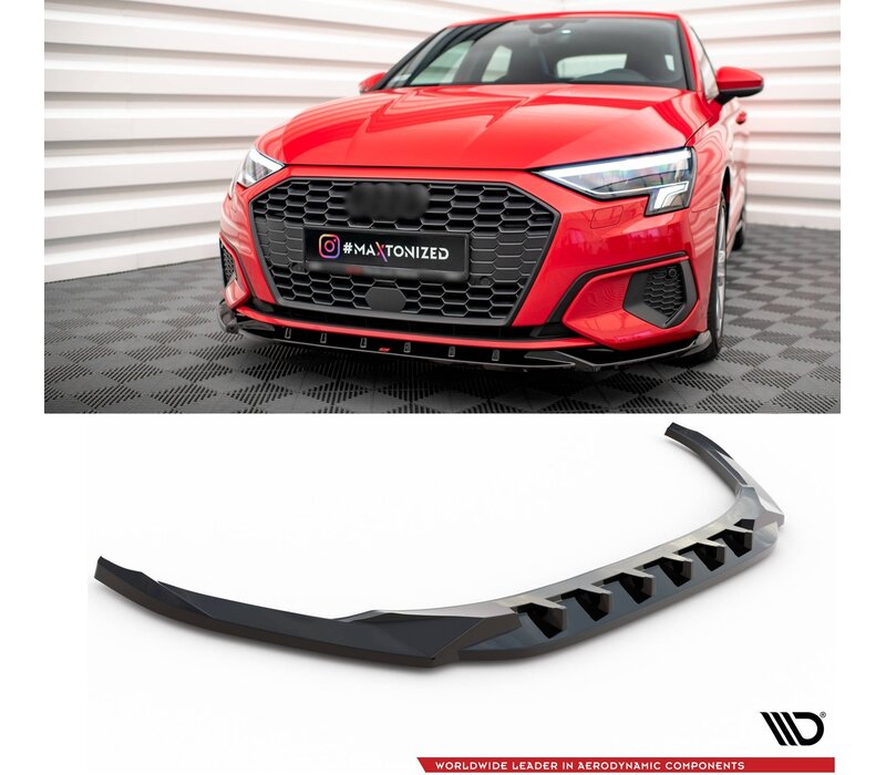 Front splitter V.1 voor Audi A3 8Y Sportback