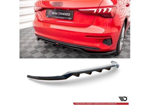Maxton Design Central Rear Splitter voor Audi A3 8Y Sportback