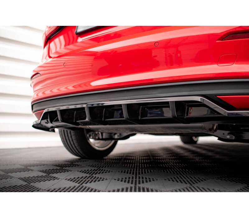 Central Rear Splitter für Audi A3 8Y Sportback