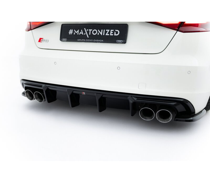 Aggressive Diffusor für Audi S3 8V Sportback / S line