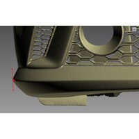 Front Splitter for Audi A6 C7 with RS6 Look Front Bumper