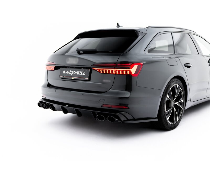 Aggressive Diffusor für Audi A6 C8 Sedan / Avant