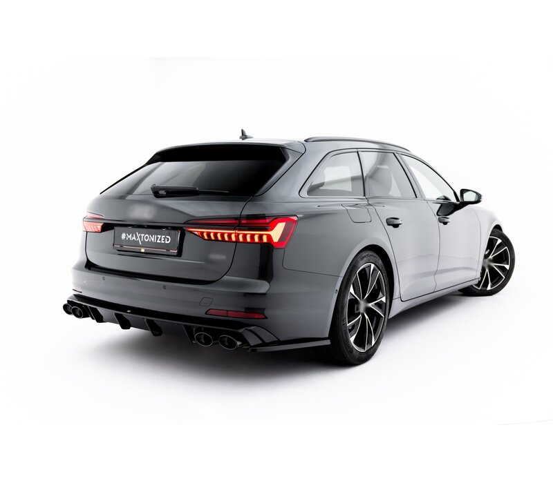 Aggressive Diffuser voor Audi A6 C8 Sedan / Avant