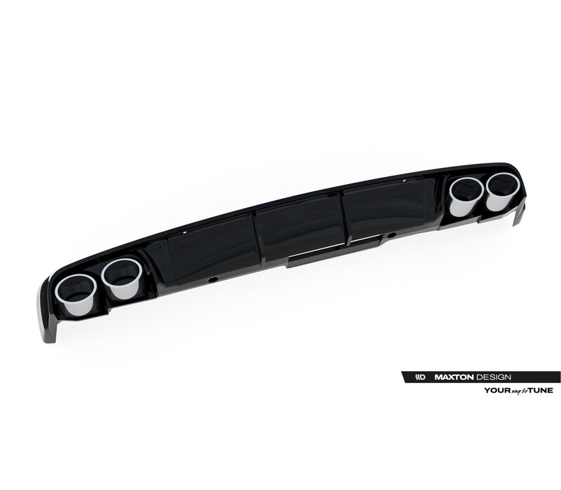 Aggressive Diffusor für Audi A6 C8 Sedan / Avant