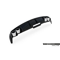Aggressive Diffuser voor Audi A6 C8 Sedan / Avant