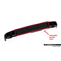 Aggressive Diffuser for Audi A6 C8 Sedan / Avant
