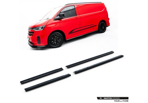 Maxton Design Side Skirts Diffuser voor Volkswagen Transporter T7 L1