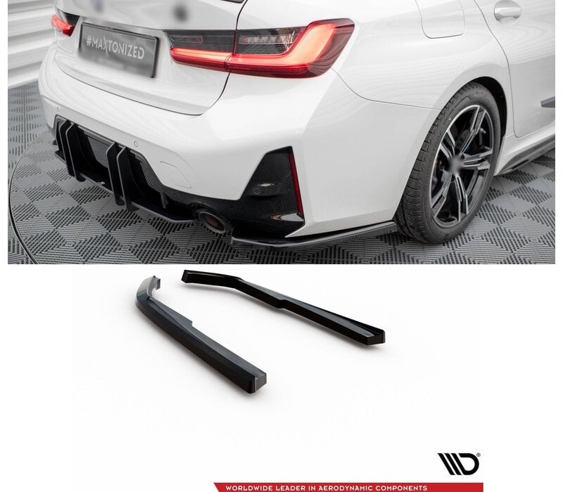 Rear Side Splitters voor BMW 3 serie G20 / G21 Facelift