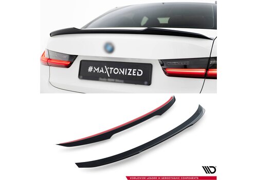 Maxton Design Tailgate Spoiler Extension for BMW 3 serie G20 / M Pack M3 Sedan