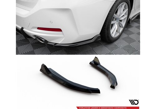 Maxton Design Rear Side Splitters voor BMW 3 serie G20 / G21 Standaard Facelift