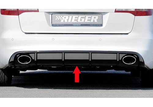 OEM Line ® RS6 Look Diffuser voor Audi A6 C6
