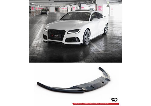 Maxton Design Front Splitter V.4 for Audi RS7 C7