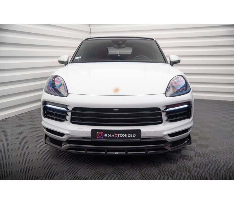 Front Splitter voor Porsche Cayenne Coupe / SUV