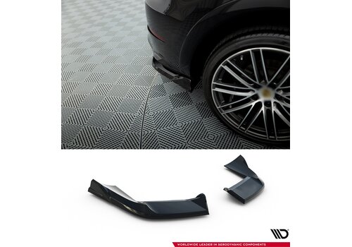 Maxton Design Rear Side Splitters für Porsche Cayenne Coupe / SUV Sport Design