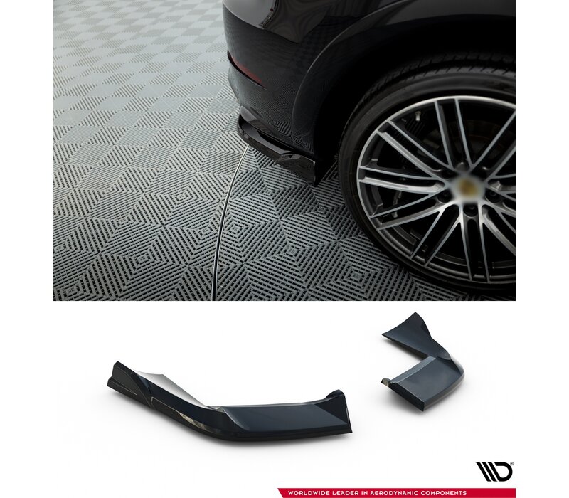 Rear Side Splitters für Porsche Cayenne Coupe / SUV Sport Design