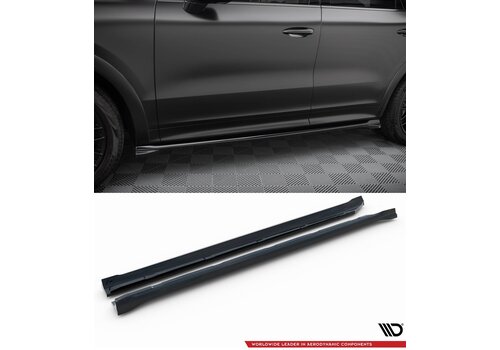 Maxton Design Side Skirts Diffuser V.1 voor Porsche Cayenne Coupe / SUV