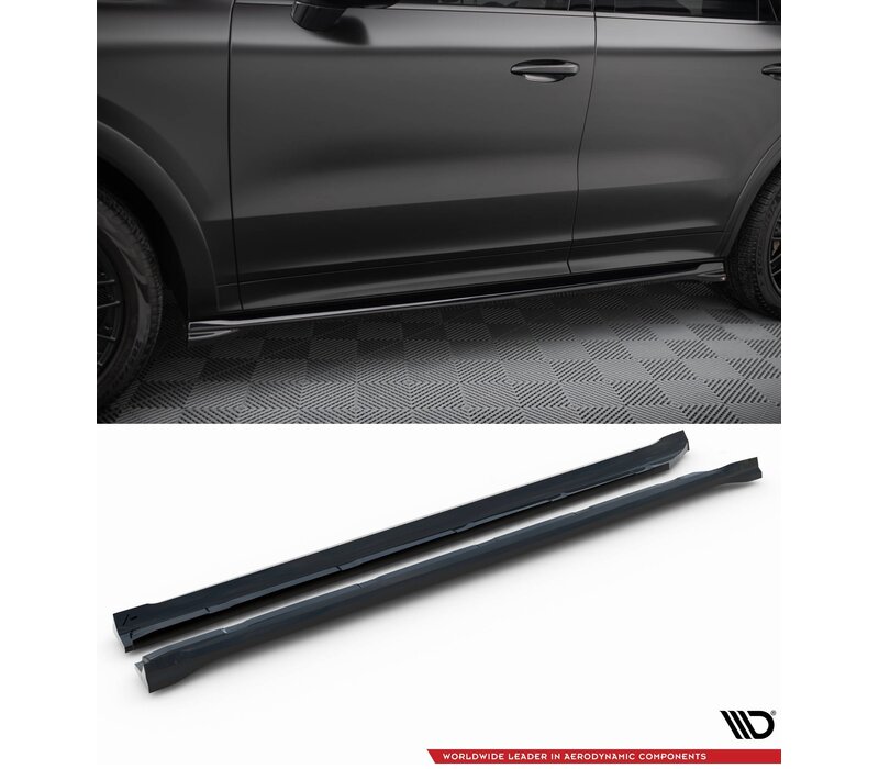 Side Skirts Diffuser V.1 voor Porsche Cayenne Coupe / SUV