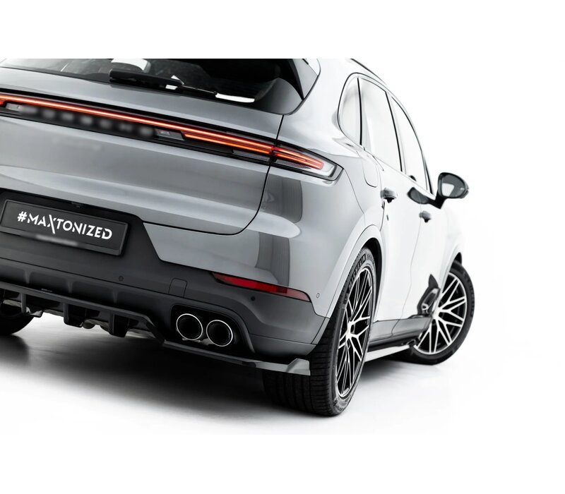 Rear Splitter voor Porsche Cayenne Coupe / SUV
