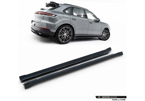 Maxton Design Side Skirts Diffuser V.1 voor Porsche Cayenne Coupe / SUV
