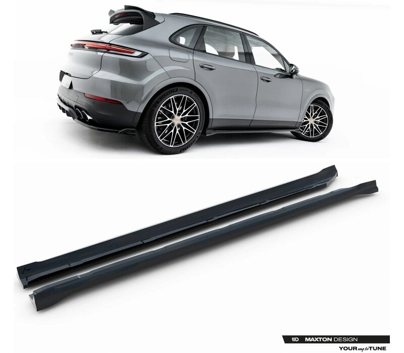 Side Skirts Diffuser V.1 for Porsche Cayenne Coupe / SUV