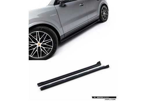 Maxton Design Seitenschweller Diffusor V.2 für Porsche Cayenne Coupe / SUV