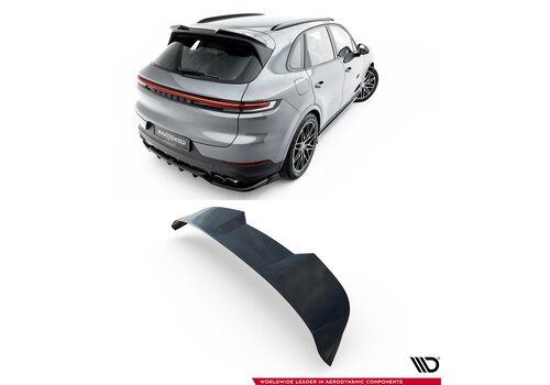 Maxton Design Dachspoiler Extension 3D für Porsche Cayenne SUV Sport Design