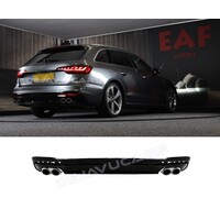 S4 Look Diffuser for Audi A4 B9.5 S line Facelift