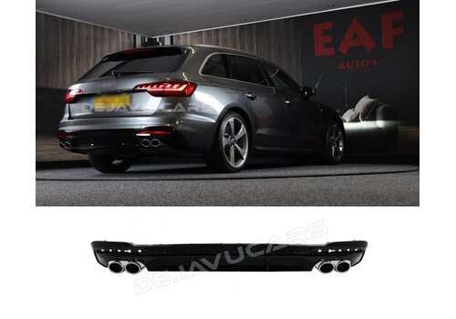 OEM Line ® S4 Look Diffuser voor Audi A4 B9.5 S line Facelift