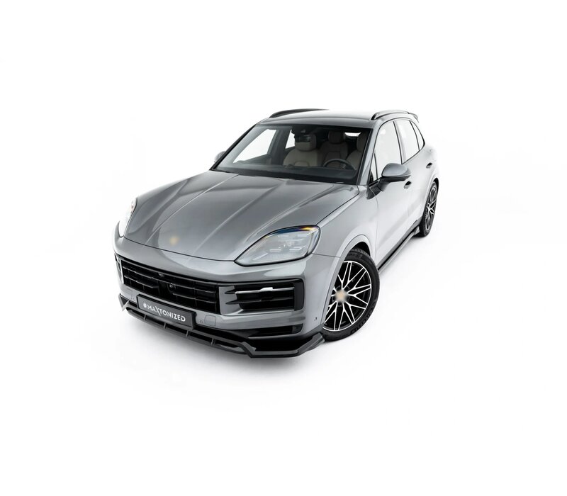 Front Splitter voor Porsche Cayenne SUV / Coupe Facelift