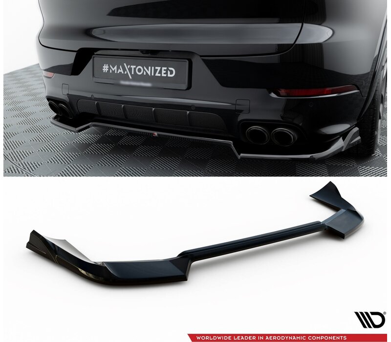 Rear Splitter for Porsche Cayenne SUV / Coupe Sport Design