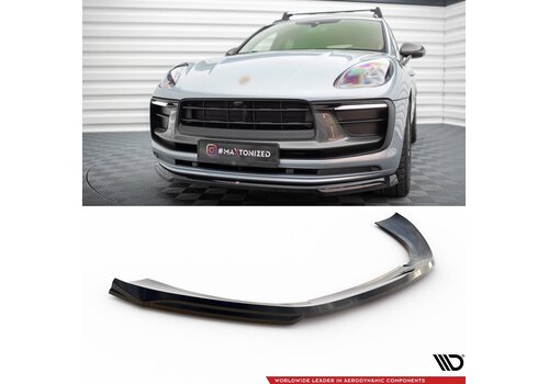 Maxton Design Front Splitter voor Porsche Macan Mk1 Facelift 2
