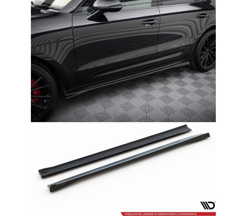 Side Skirts Diffuser for Porsche Macan T / GTS Mk1 Facelift 2