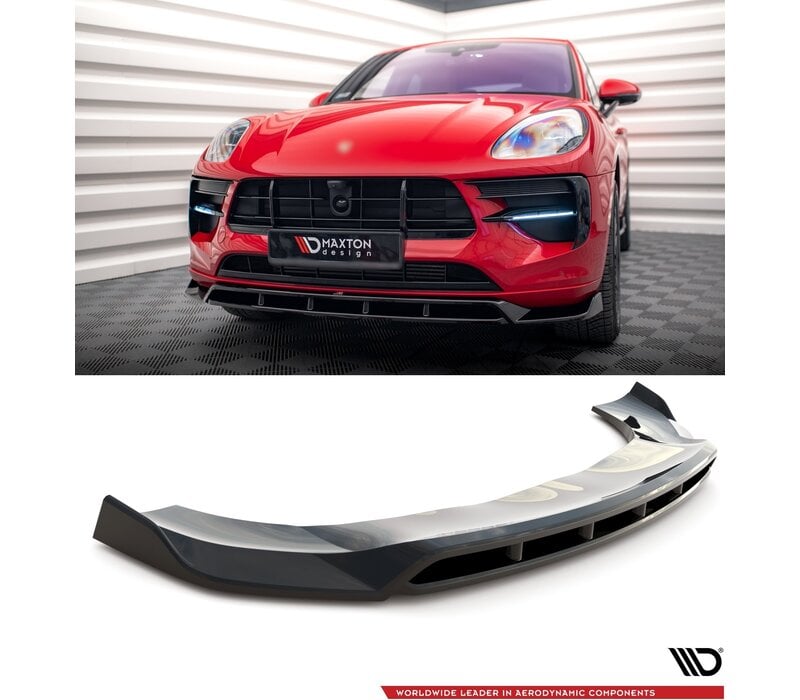Front Splitter V.2 for Porsche Macan Mk1 Facelift