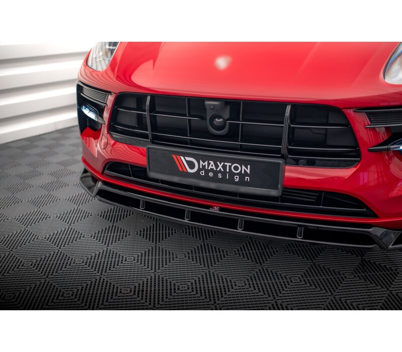 Front Splitter V.2 voor Porsche Macan Mk1 Facelift