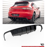 Aggressive Diffuser for Porsche Macan GTS / Sport Design Mk1 Facelift